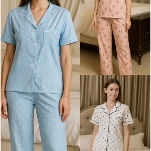 Pijama Saten Liso